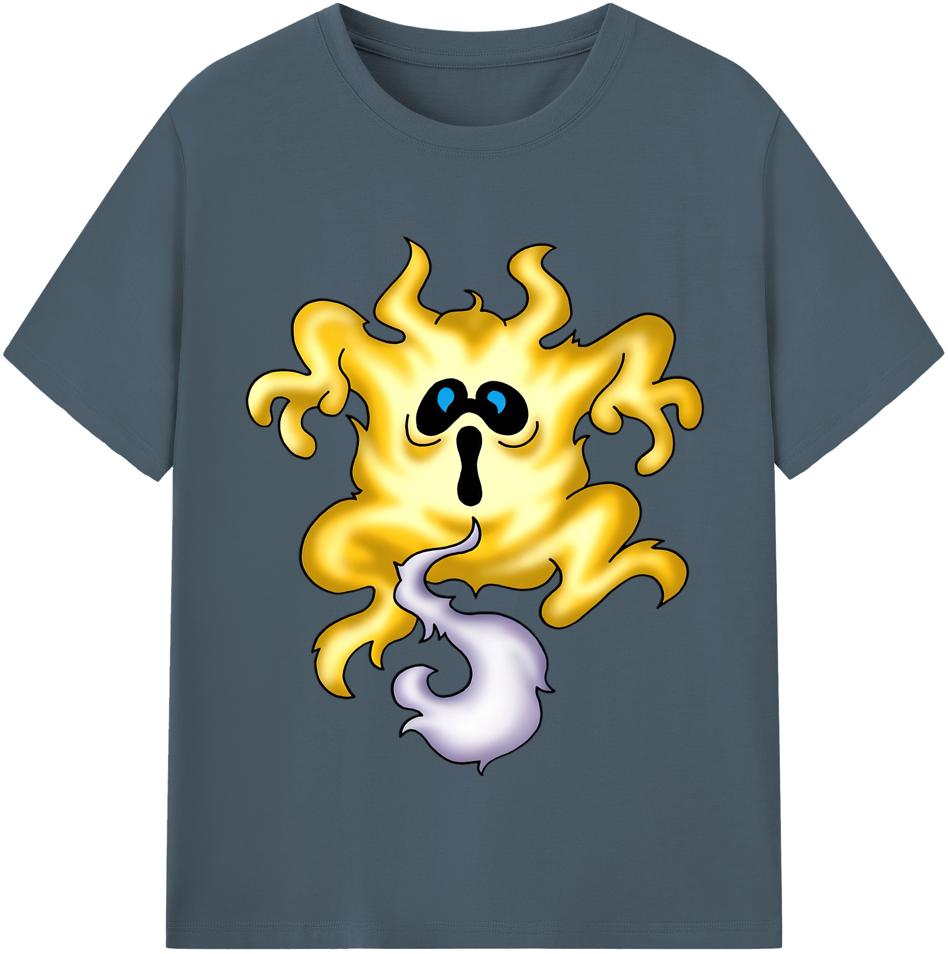 （画像用） ドラゴンクエスト Doragon Kuesuto Dragon Quest 綿100％半袖Tシャツ（フロントプリント）